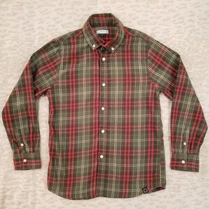 MAYORAL Olive Green + Red Shirt Sz 8